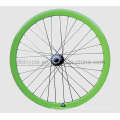 700c Fix Gear Bike Purple Color Wheel Set